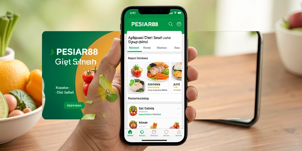 Antarmuka aplikasi PESIAR88 yang intuitif dan menarik.