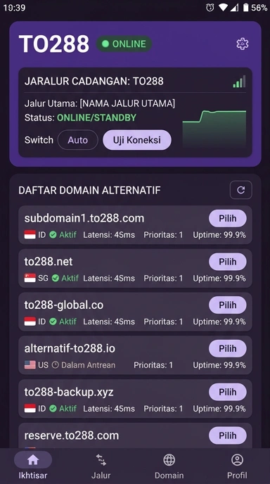 Link Alternatif to288 untuk Pengguna Android di Indonesia